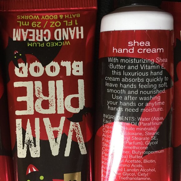 Five (5) BATH & BODY WORKS 🩸 Vampire Blood Hand Cream! Stock up now! - Picture 3 of 6
